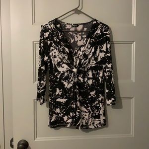 Dressy long sleeve top